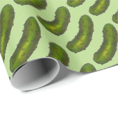 Green Dill Pickle Pickles Feinschmecker Print Kosh Geschenkpapier (Rolleneckpunkt)