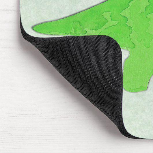 Green Dino Mousepad (Ecke)