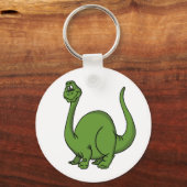 Green Dino Schlüsselanhänger (Vorderseite)