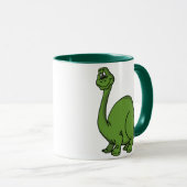 Green Dino Tasse (VorderseiteRechts)
