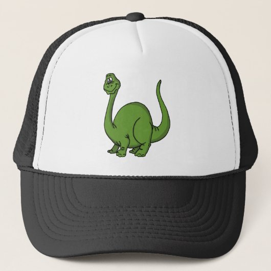 Green Dino Truckerkappe (Vorderseite)
