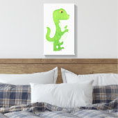 Green Dinosaur Leinwanddruck (Insitu (Schlafzimmer))