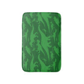 Green Dinosaur Muster Badematte (Vorderseite Vertikal)