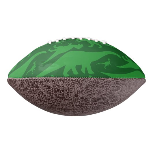 Green Dinosaur Muster Football (Gedreht 270)