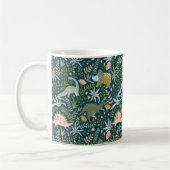 Green Dinosaur Muster Kaffeetasse (Links)