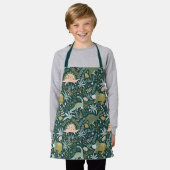 Green Dinosaur Muster Schürze (Getragen)