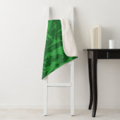 Green Dinosaur Muster Sherpadecke (Beispiel)