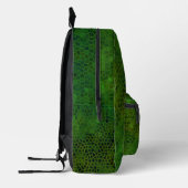 Green Dinosaur versteckt Bedruckter Rucksack (Links)