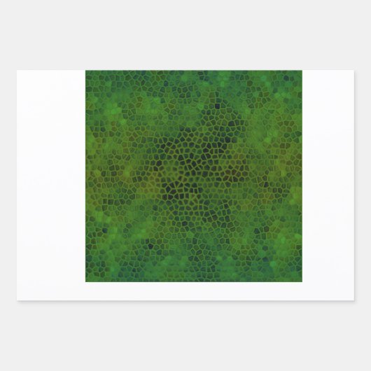 Green Dinosaur versteckt Geschenkpapier Set (Vorderseite 2)