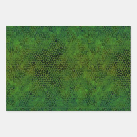 Green Dinosaur versteckt Geschenkpapier Set (Vorderseite 3)