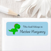 Green Dinosaurier-Cartoon (Insitu)