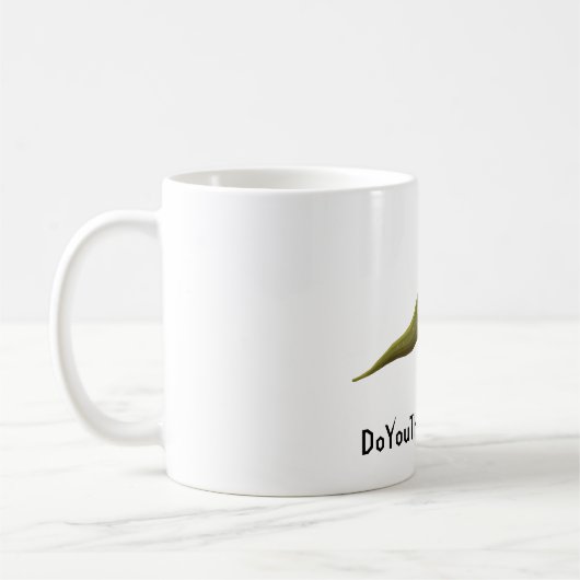Green Dinosaurier Kaffeetasse (Links)
