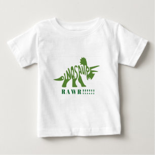 Green Dinosaurier RAWR!!! Baby T-shirt