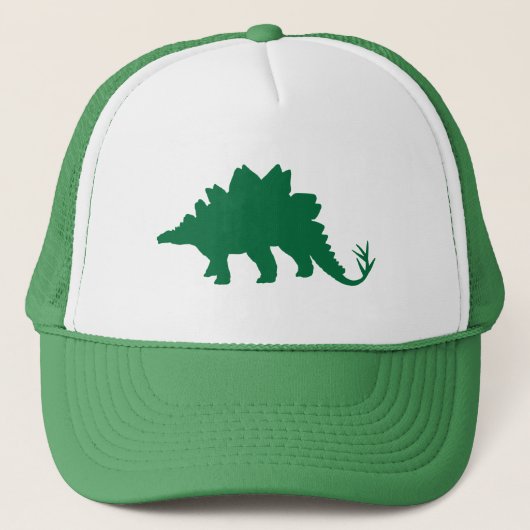 Green Dinosaurier Truckerkappe (Vorderseite)