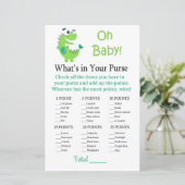 Green Dinosaurier Was ist in deinem Geldbeutel-Spi (Stehend Vorderseite)