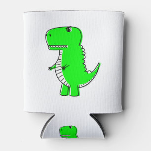 Green Dinosaurier Zeichnend Dosenkühler