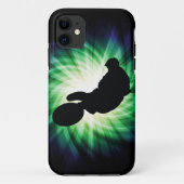 Green Dirt Bike Case-Mate iPhone Hülle (Rückseite)