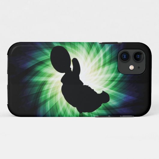 Green Dirt Bike Case-Mate iPhone Hülle (Rückseite (Horizontal))