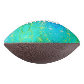 Green Distressed Look Football (Gedreht 90)