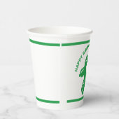 Green Dog Ballon Tier Personalisiertes Party Pappbecher (Rechts)