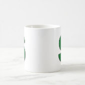 Green-Dollar-Zeichen Kaffeetasse (Mittel)