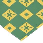 Green Domino Table Runner Kurzer Tischläufer (Ecke)