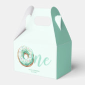 Green Donut Birthday Geschenkschachtel (Vorderseite)