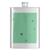 Green Dot Chaos Flachmann (Vorderseite)