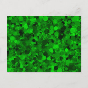 Green Dot Postcard Postkarte