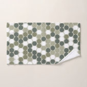 Green dots badhandtuch set (Handtuch)