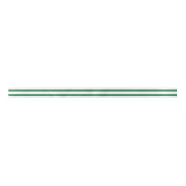 Green Double Stripe Ribbon Satinband