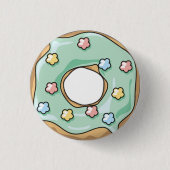Green Doughnut Button (Vorderseite)