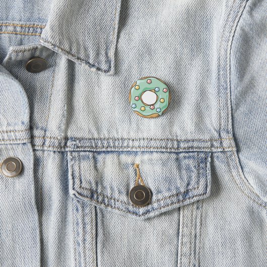 Green Doughnut Button (Beispiel)