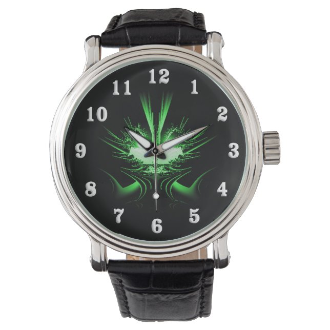 Green Dragon Armbanduhr (Vorderseite)