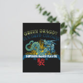 Green Dragon Cologne Postkarte (Stehend Vorderseite)