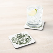 Green Dragon Cork Untersetzer (Rechte Seite)
