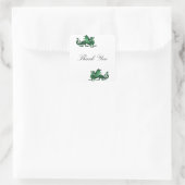 Green Dragon Danke Stickers (Tasche)