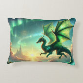 Green Dragon Dekokissen (Rückseite)