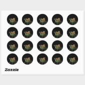 Green Dragon Design 1:: Fantasy Stickers (Blatt)