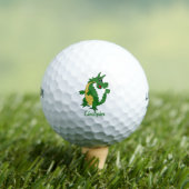 Green Dragon Design Golfball (Insitu T-Shirt)