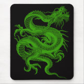 Green Dragon Draco Mouse Pad Mousepad (Vorne)