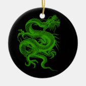 Green Dragon Draco Ornament (Vorne)