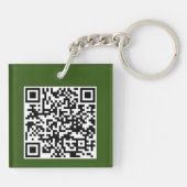 Green Dragon Fantasy Schlüsselanhänger (Rückseite)