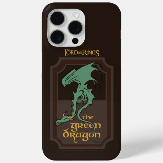 GREEN DRAGON™ Farbe Case-Mate iPhone Hülle (Rückseite)
