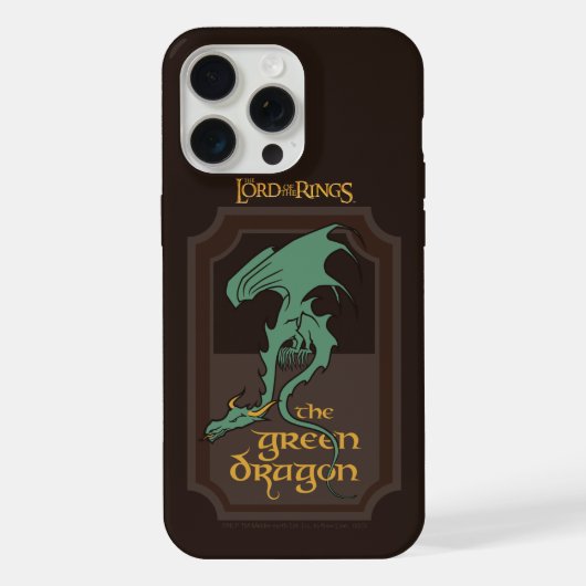 GREEN DRAGON™ Farbe iPhone Hülle (Rückseite)