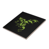 Green Dragon Fliese (Seite)