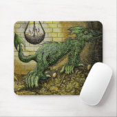 Green Dragon Guardian Mousepad (Mit Mouse)