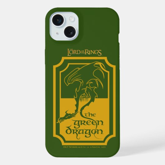 GREEN DRAGON™ iPhone HÜLLE (Rückseite)