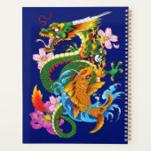 Green Dragon Koi Fish Planer (Rückseite)