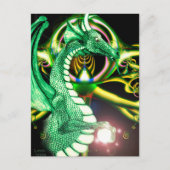 Green Dragon ~*Lore*~ Postkarte (Vorderseite)
